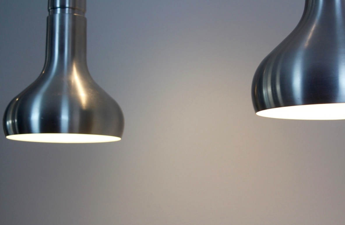 Set of Danish aluminum Lights