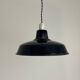 Old enamelled workshop suspension