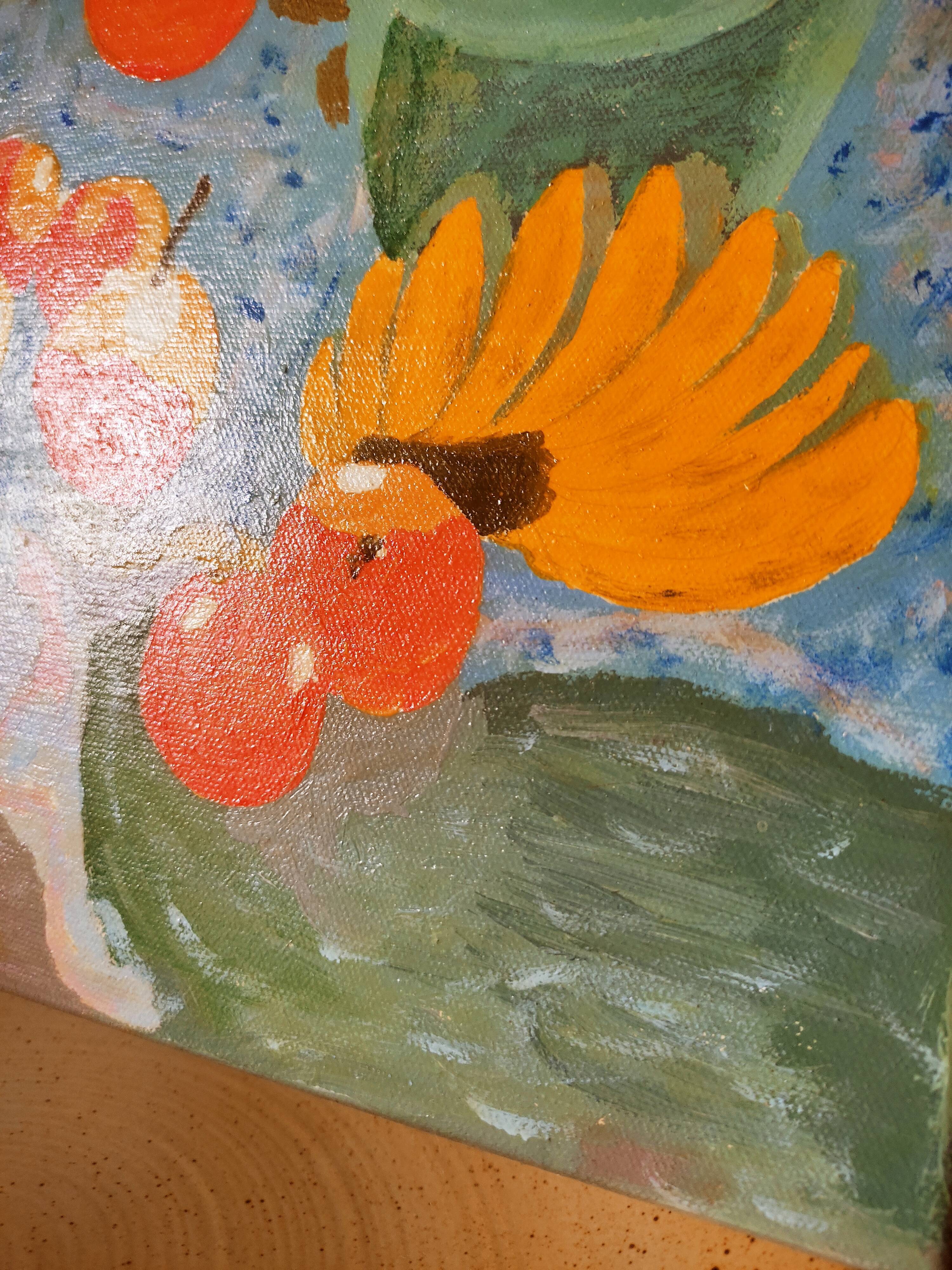 Contemporary Still Life, oil on canvas