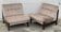 Pair of vintage 1960s Scandinavian armchairs.