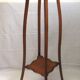 Wooden side table, pedestal console, 110 cm, plant stand, statue, sculpture