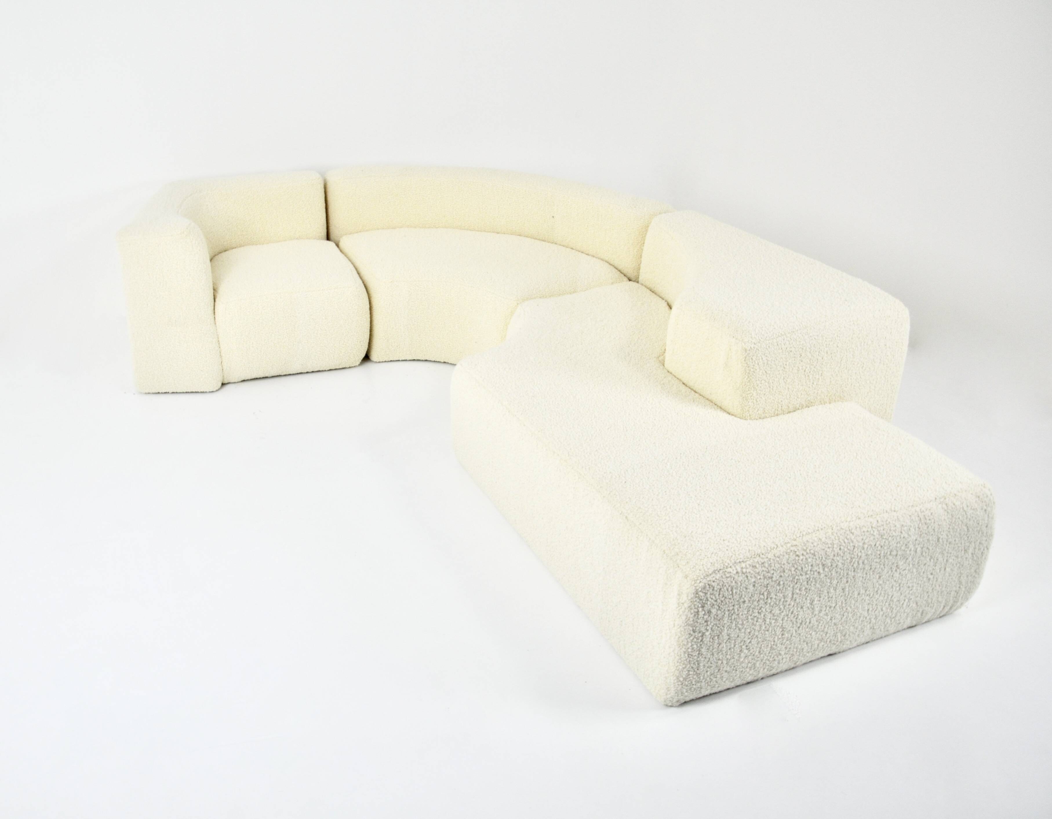 Roberto Pamio Style Sofa, Noti Massari and Renato Toso for Stilwood, 1960s