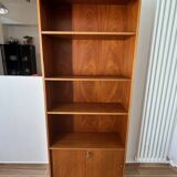 Scandinavian teak bookcase
