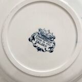 4 deep ironware plates “François 1er” Salins