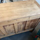 Old sanded oak chest of drawers