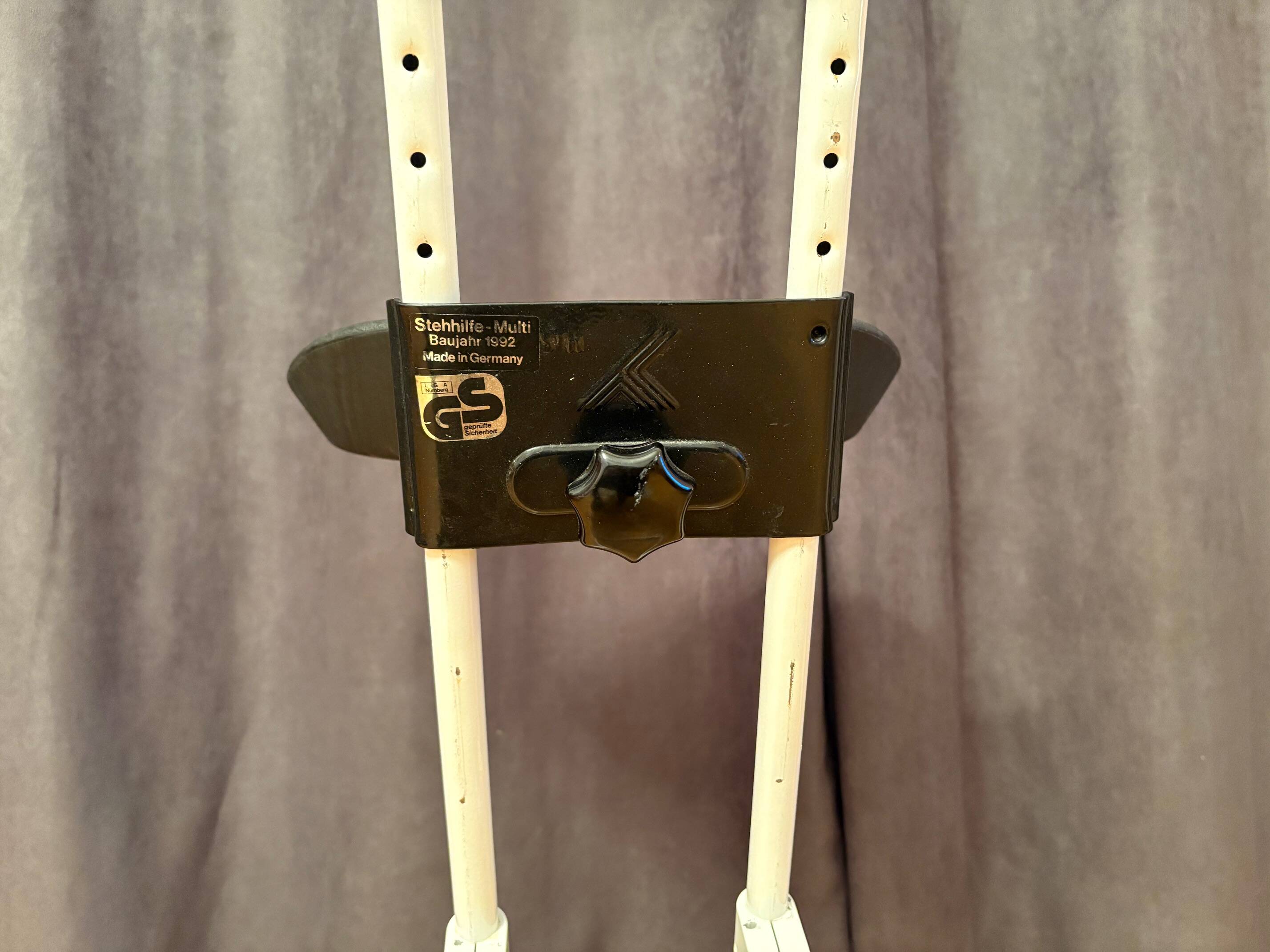 Stool with adjustable seat, designed by Brand/Häfner, Bad Essen, Germany, 1