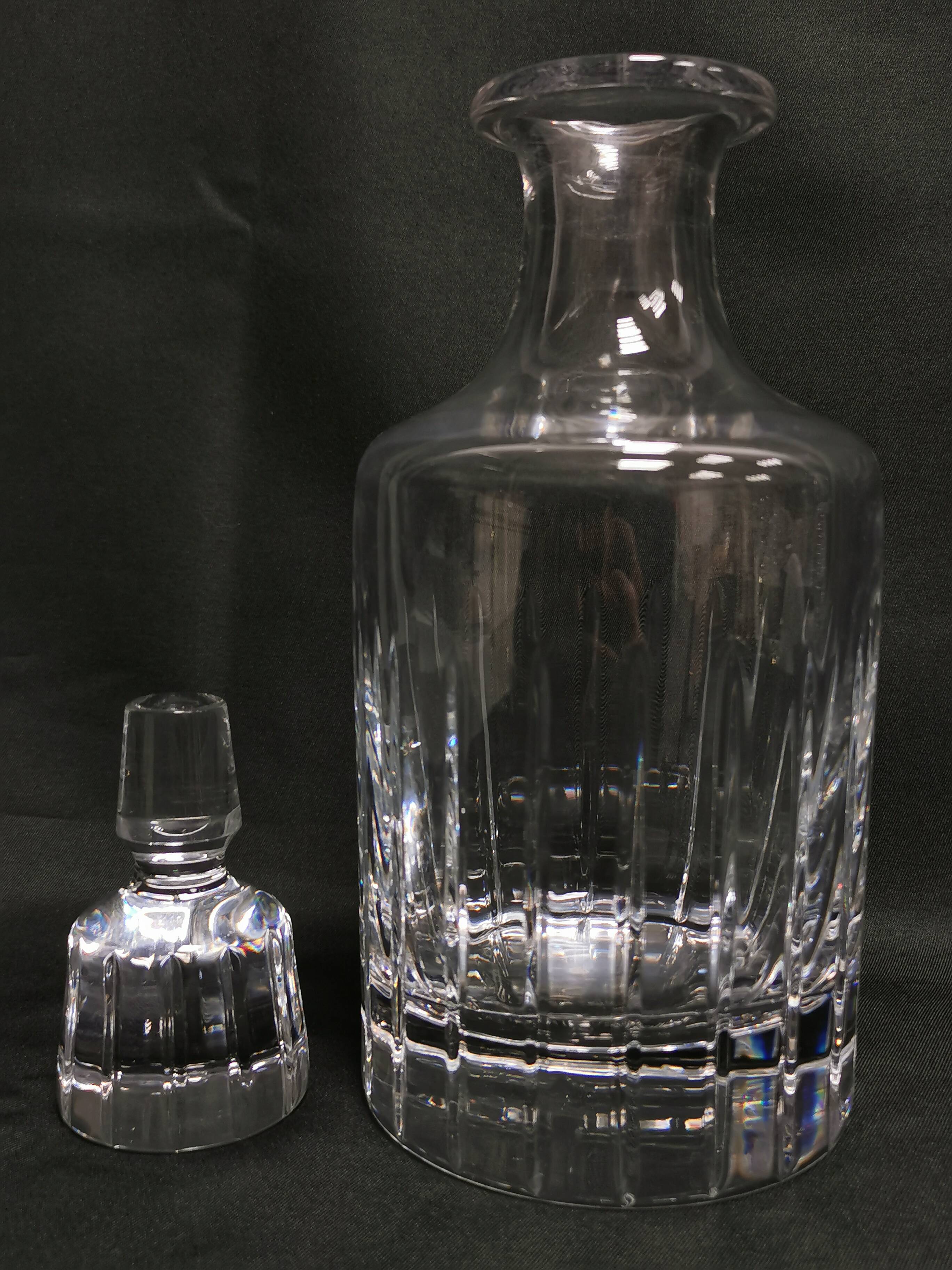 Iriana whiskey carafe, christofle crystal