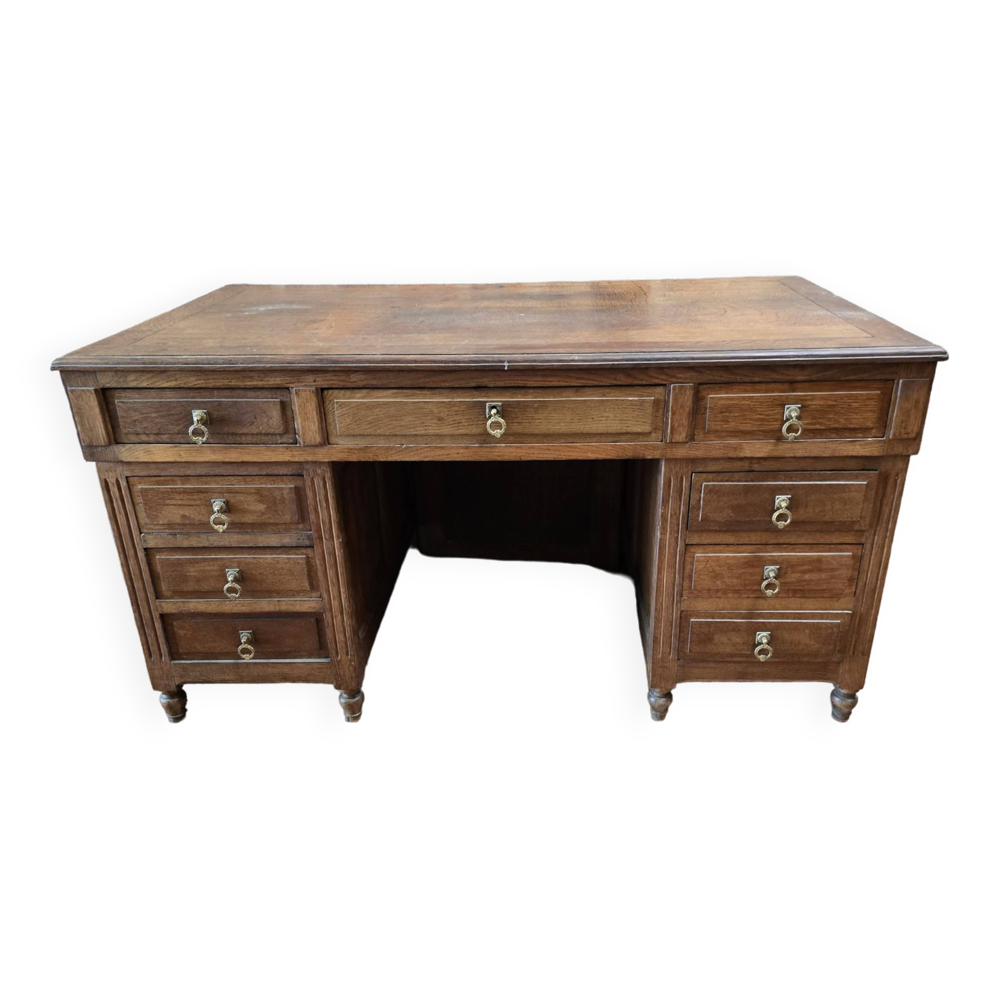 Oak minister's desk