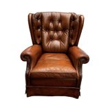 Siège confortable en cuir véritable avec supports de protection