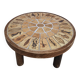 Table basse Signé Roger Capron modèle Herbier petit modèle 52.5cm