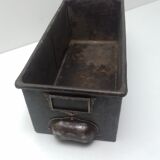 Old metal drawer