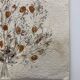 Vintage dried flower board