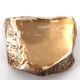 Bronze pocket tray or ashtray by Monique Gerber, 1970s.