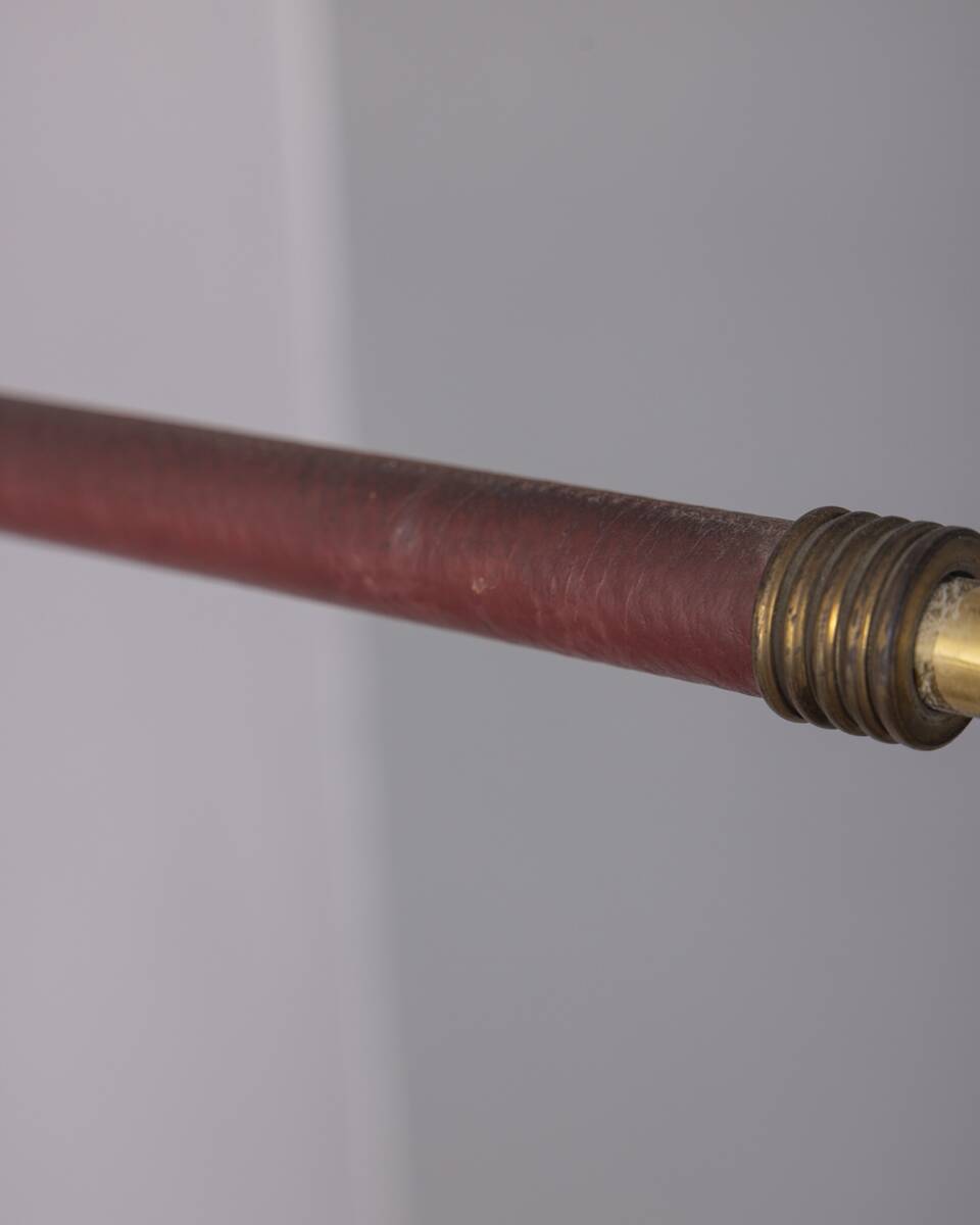 Applique murale vintage en laiton réglable des années 1950, design italien