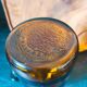 Old laboratory bottle old pharmacy Prolabo 1150 cl amber glass