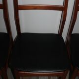 Lot 4 scandinavian chairs from the 60s