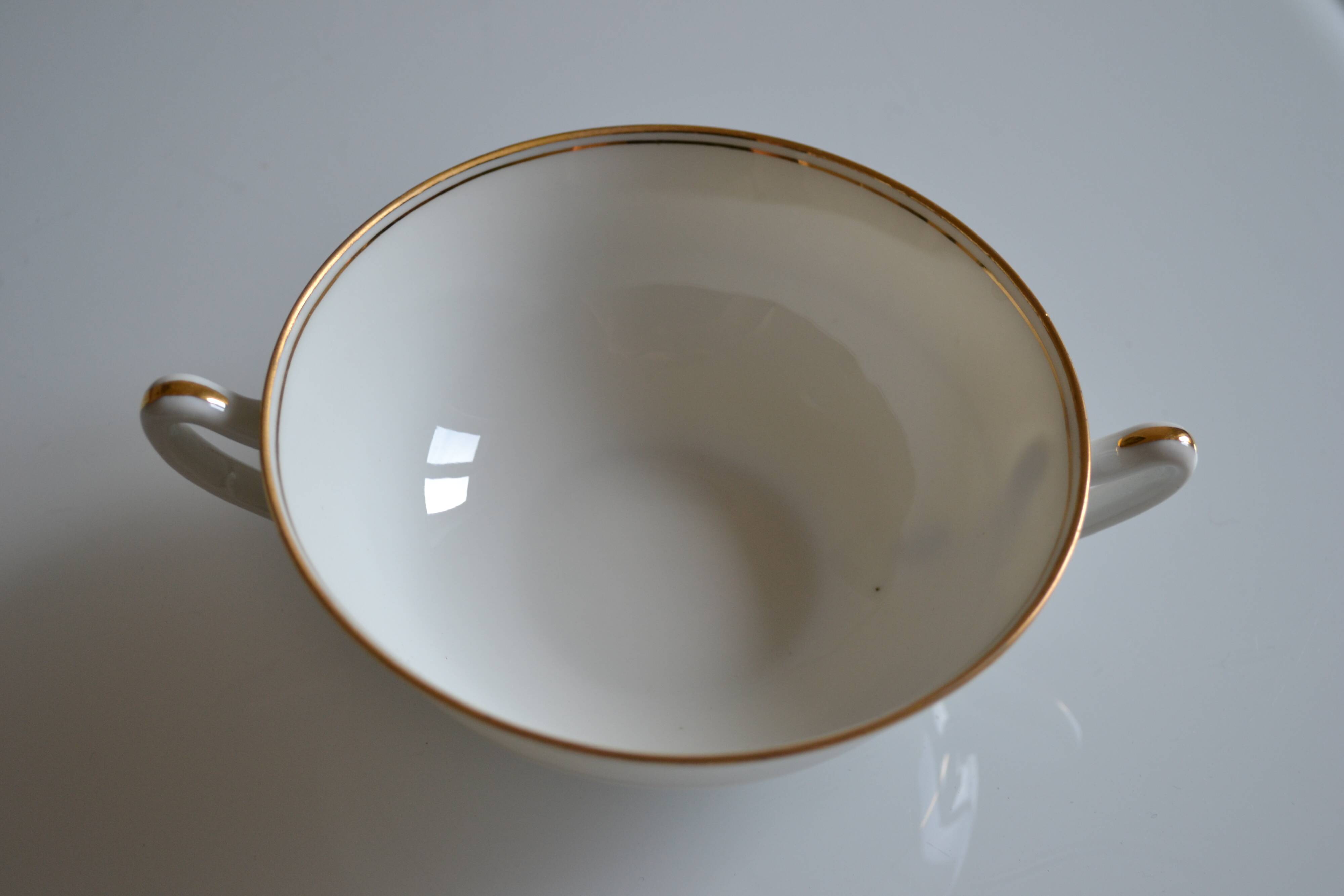 Porcelain shaking cup UC Limoges France circa 1920