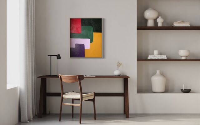 Colorful paint Petal