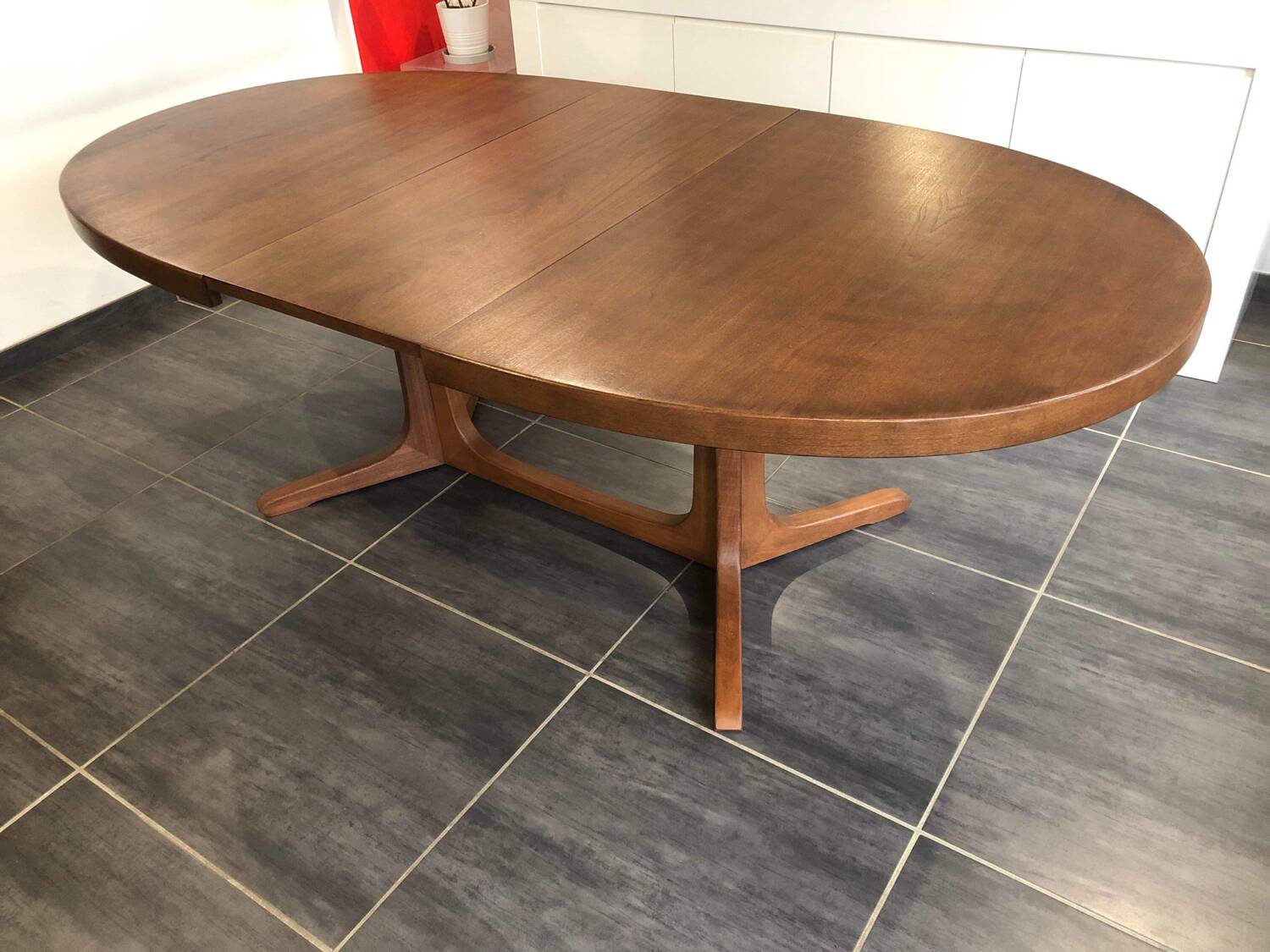 Vintage Baumann extendable table 1970s