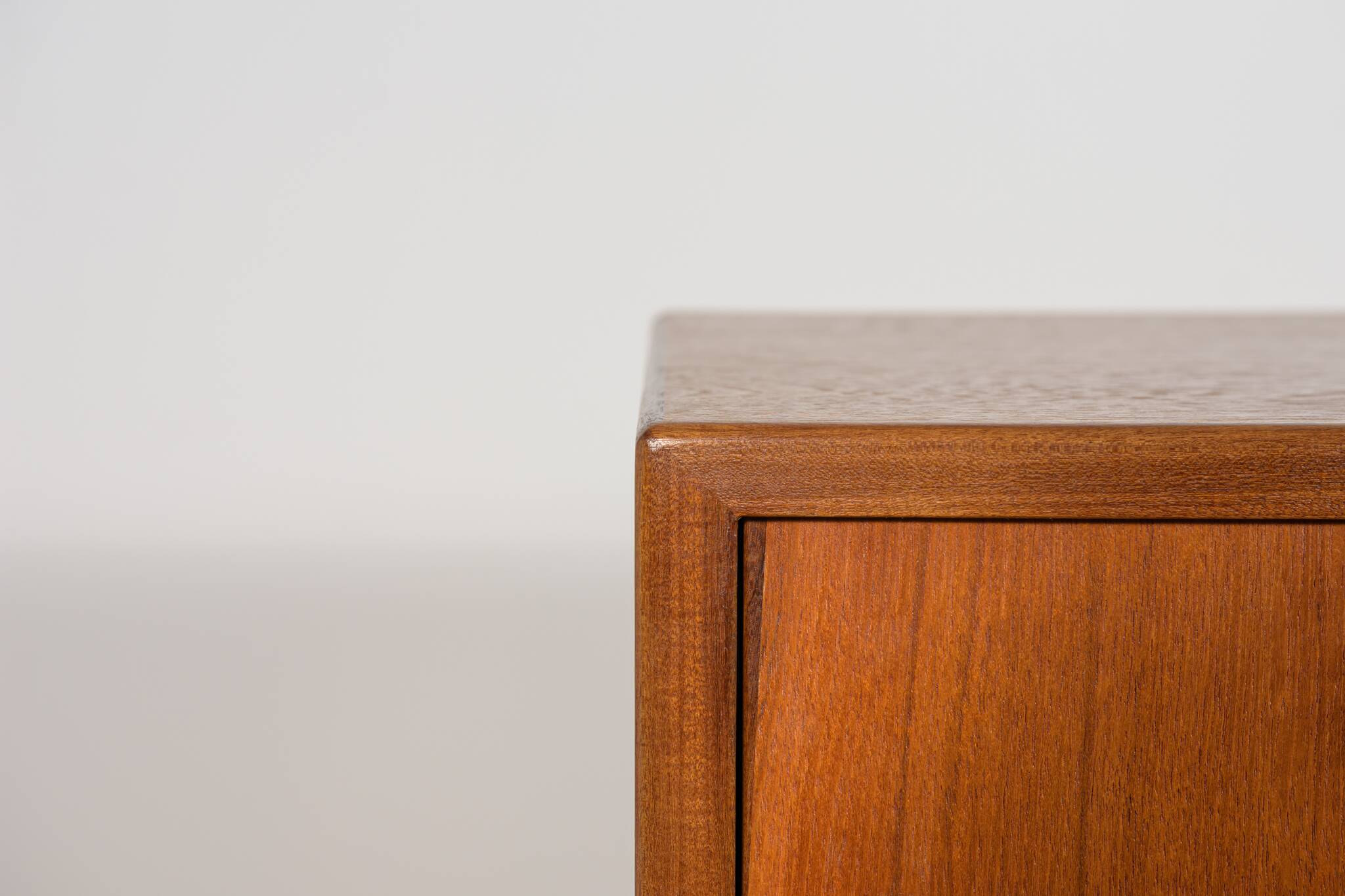 Mid-Century Teak High Sideboard, Denmark, 1960s