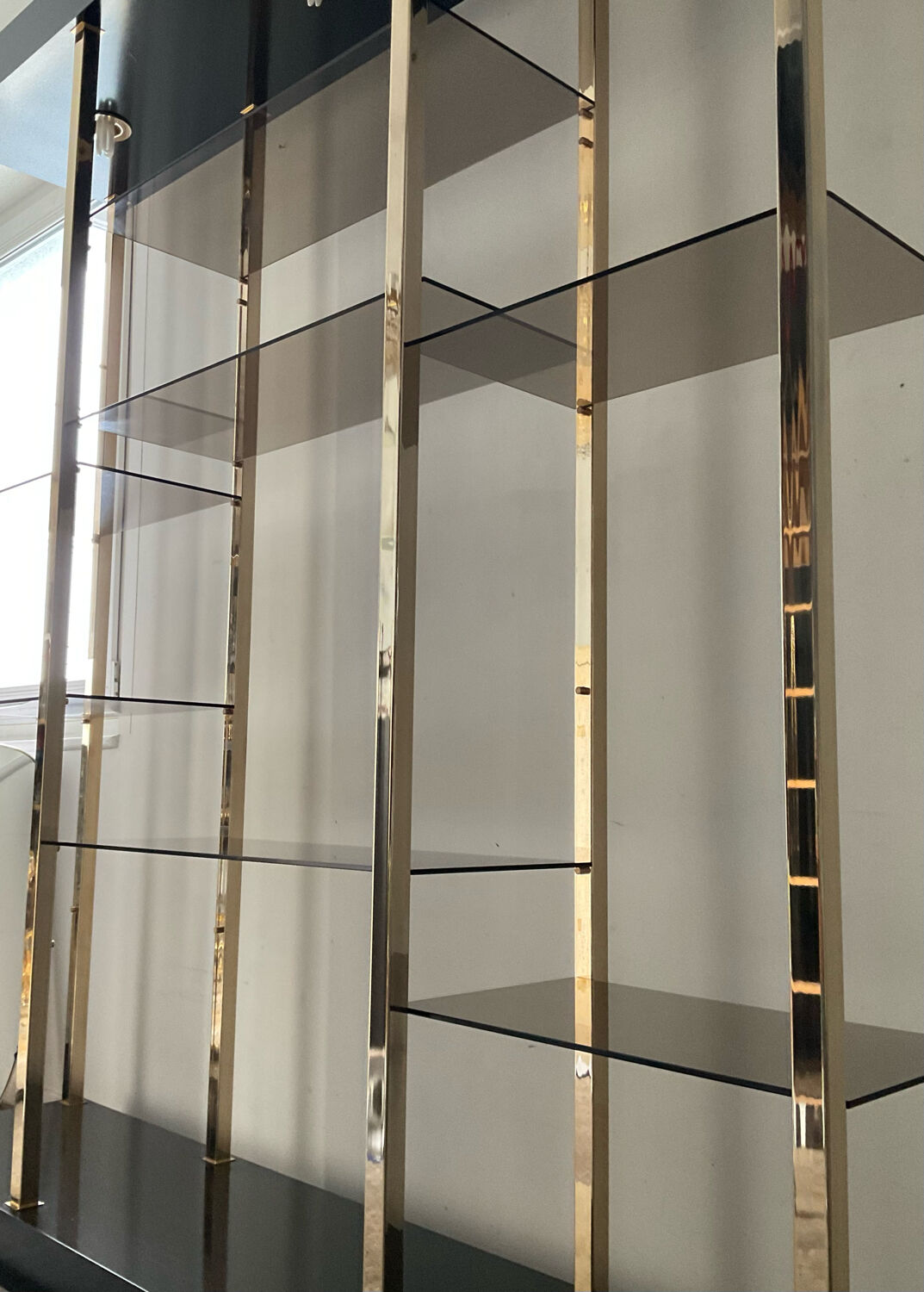 Belgo chrom shelf from the 70s and 80s