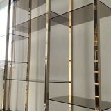 Belgo chrom shelf from the 70s and 80s