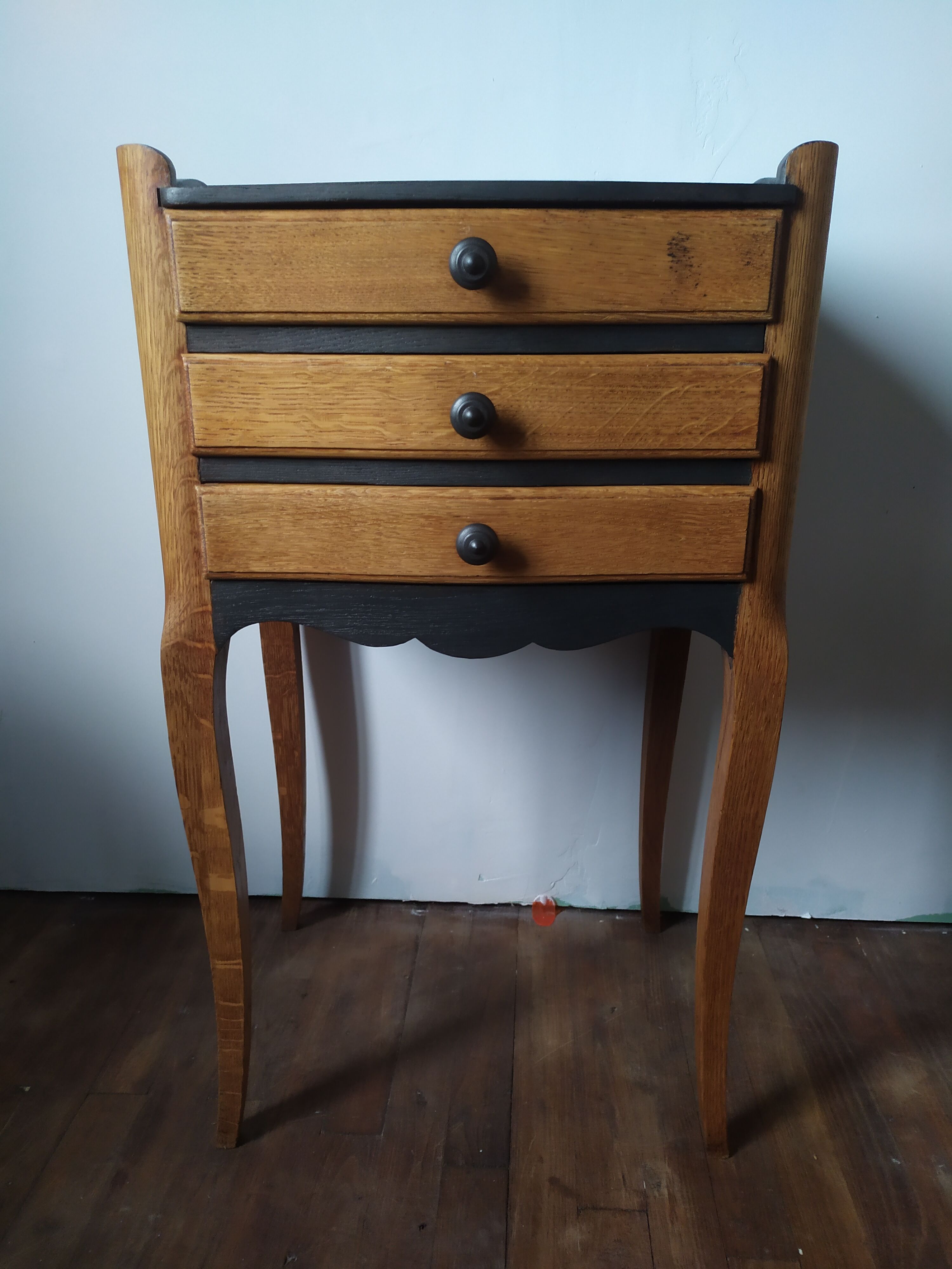 Old bedside table