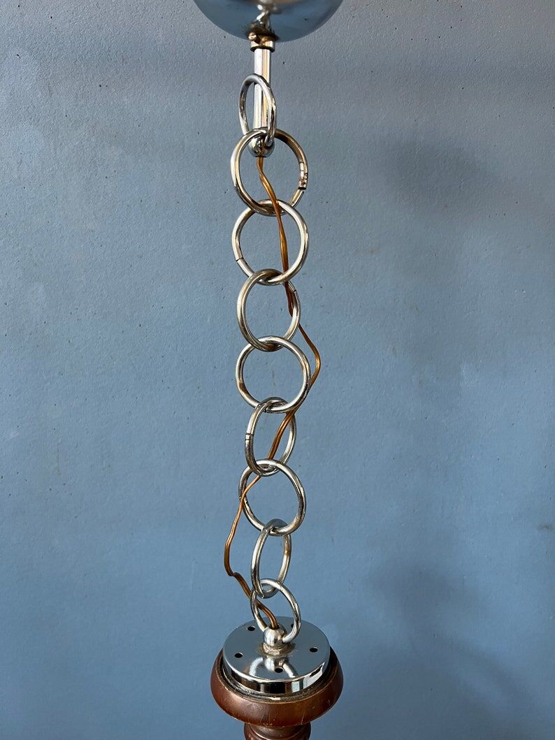 Italian Mazzega pendant lamp in Murano glass