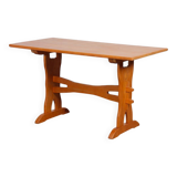 Table de repas vintage en bois, 1960