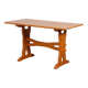 Table de repas vintage en bois, 1960