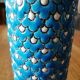 Pair of Longwy enamel vases