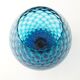 Blue Italian glass vase