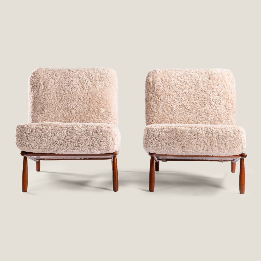 Pair of Domus armchairs – Alf Svensson