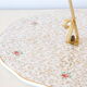 Servant/plateau dish, Villeroy and Boch, vintage, chrome and smoked glass