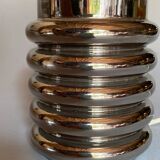 Bibendum chrome ceramic lamp 1970