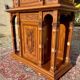 Walnut Cabinet with Marble Inlays Renaissance Style