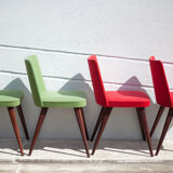 Vintage compass leg chairs, 50