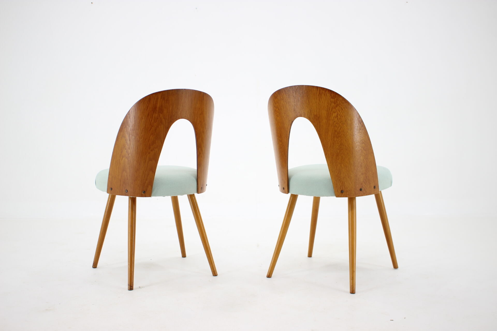 Antonin Suman set of four dining chairs, Czechoslovakia, 1960s