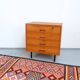 Vintage retro teak chest of drawers, 60s-70s style, 50s.