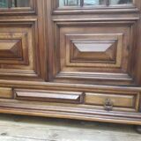 Library display case H234 walnut 19th century