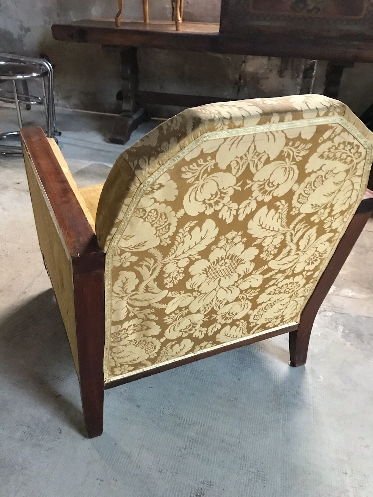 Pair of art deco armchairs