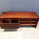 Rosewood Credenza With Vertical Tambour Doors by Dyrlund, 1960s