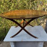 Red mahogany boat table - yacht