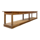 Table de drapier en bois, début XXème