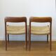 Pair of Niels Otto Møller chairs