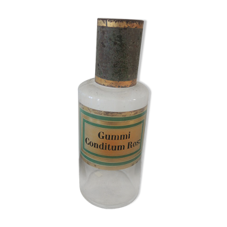 Apothecary bottle gummi conditum rose