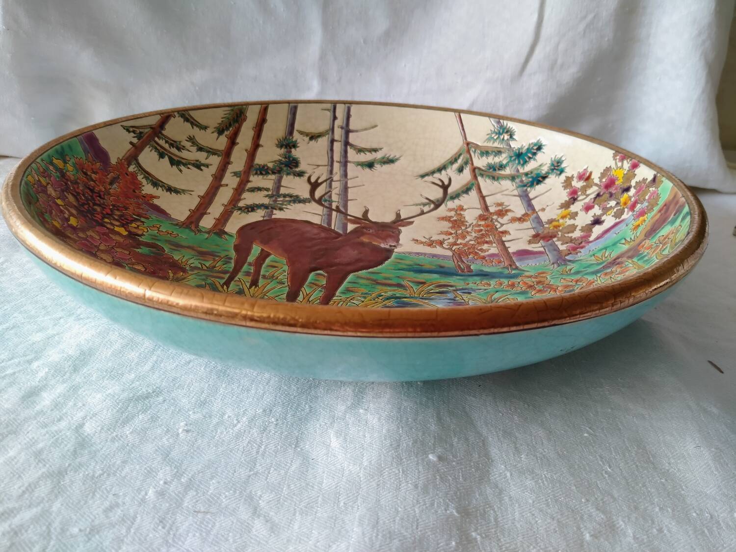 Large Longwy Dish