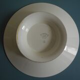 old plate dish presentation K&G Lunéville antique french dish plate