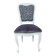 Louis XV style chair with haute couture fabric