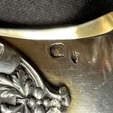 Silver sugar tongs 950/1000th of 51.20 g